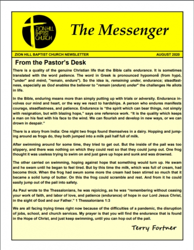 The Messenger Newsletter